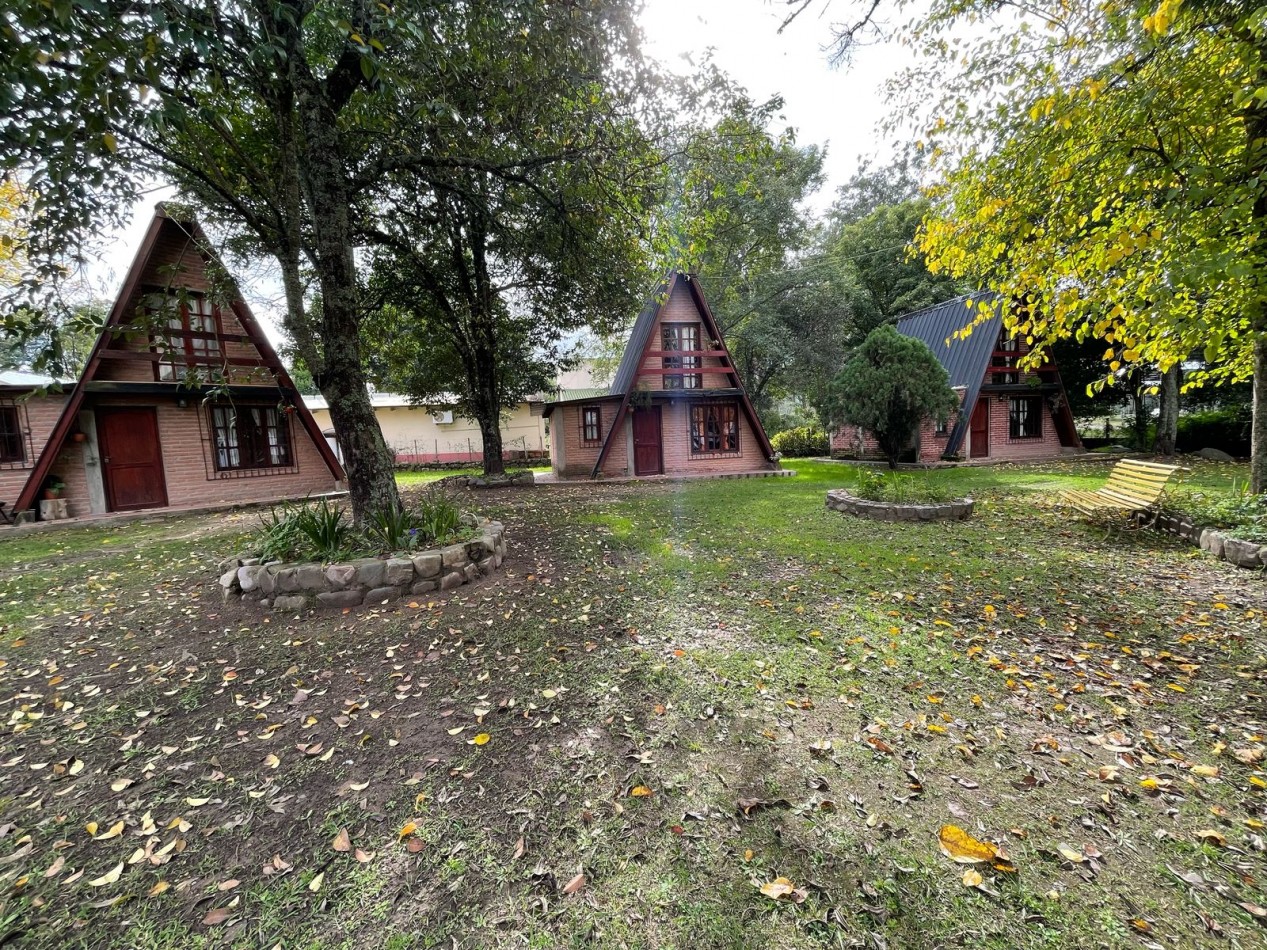COMPLEJO DE CABAÑAS EN VENTA - OPORTUNIDAD TURISTICA LA CALDERA
