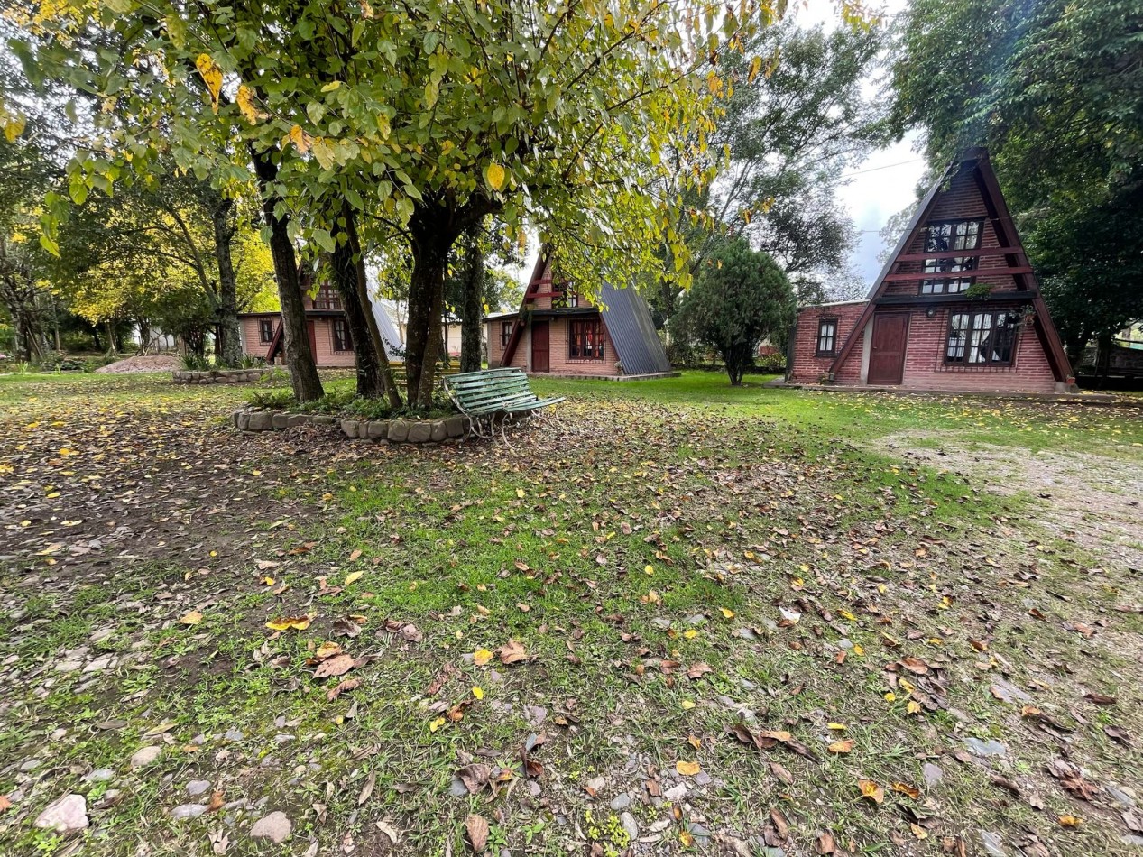 COMPLEJO DE CABAÑAS EN VENTA - OPORTUNIDAD TURISTICA LA CALDERA