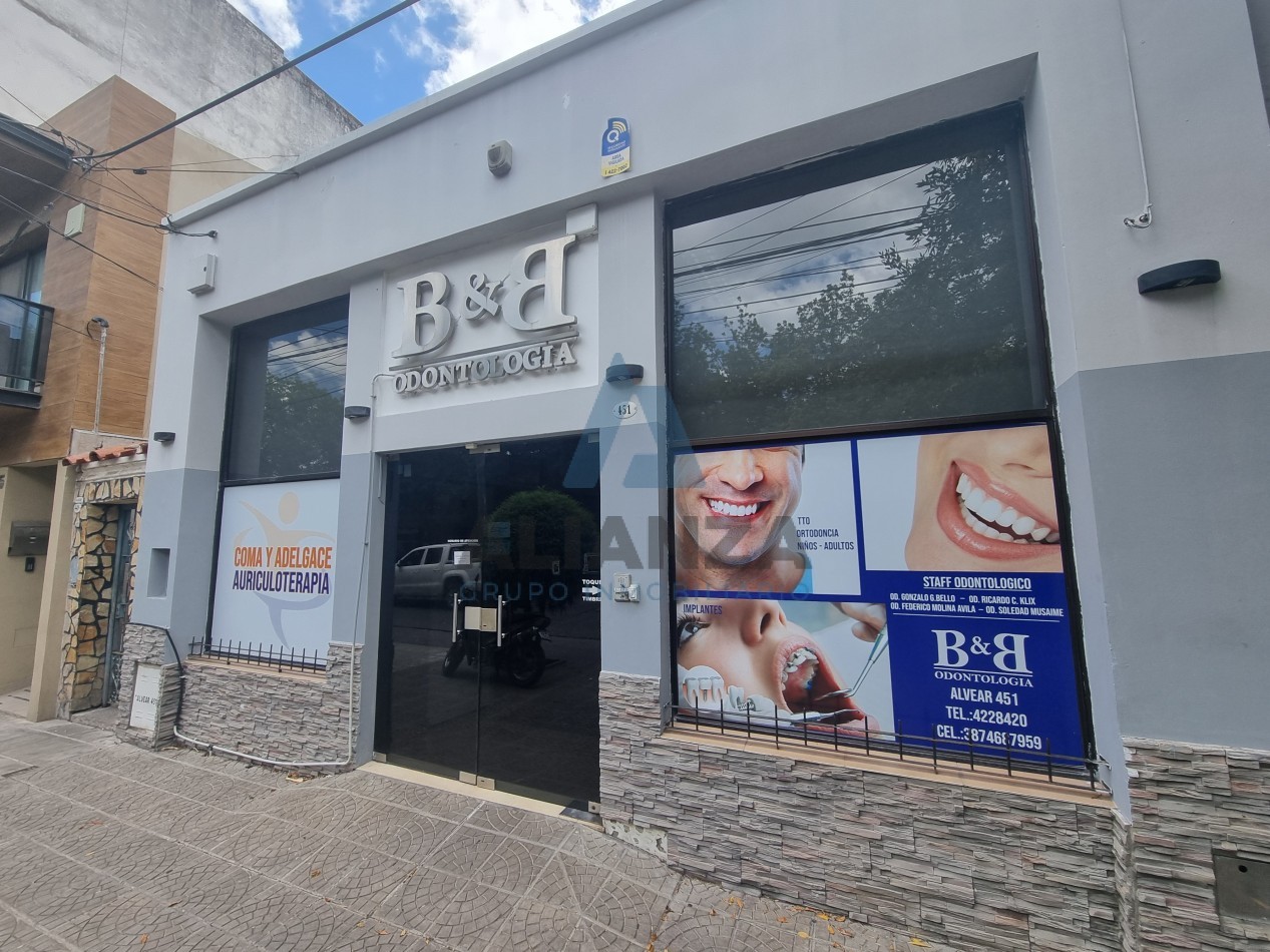 TRES CONSULTORIOS ADAPTADOS PARA RUBRO ODONTOLOGICO EN ALQUILER