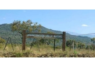 TERRENO EN VENTA LA CALDERA URBANIZACION VALLE ALEGRE